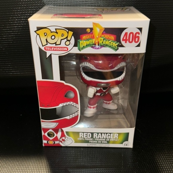Funko Other - Funko Pop Mighty Morphin Poer Rangers - Red Ranger